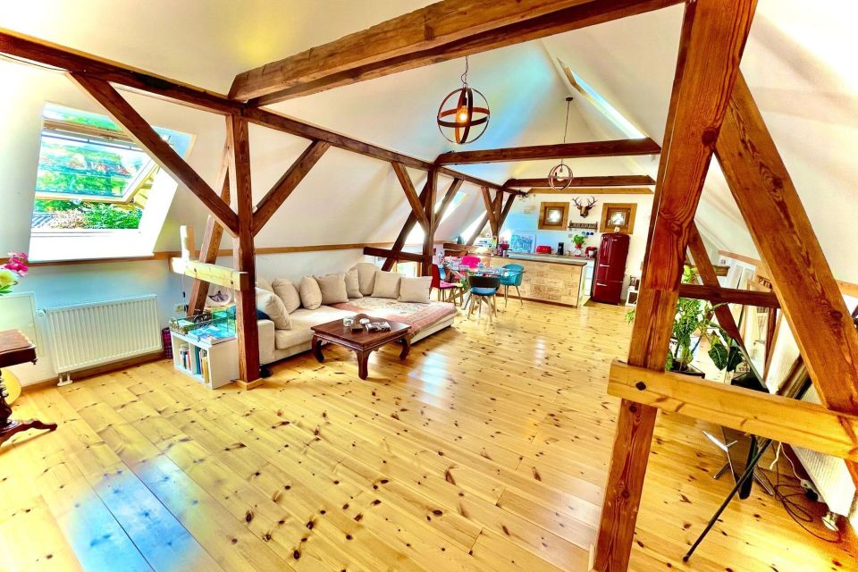 Historisches Retro Loft 70qm mit Garten, Foto: Hüller