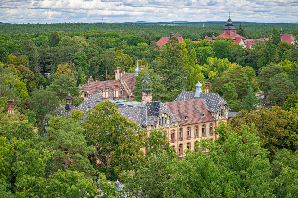 Heilstätten von oben, Foto: Annabell Bartels, Lizenz: Tourismusverband Fläming e.V.