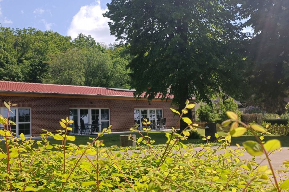 Das Ferienobjekt vom Uferweg aus, Foto: H. Herrmann, Lizenz: H. Herrmann