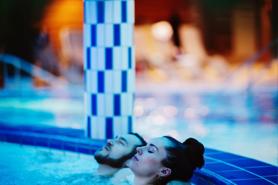 Wasserbecken in der SteinTherme, Foto: Erandhi Lehmann, Lizenz: SteinTherme Bad Belzig