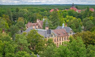 Heilstätten von oben, Foto: Annabell Bartels, Lizenz: Tourismusverband Fläming e.V.