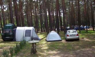 Stellplätze auf dem Campingplatz, Foto: Campingplatz Neue Scheune