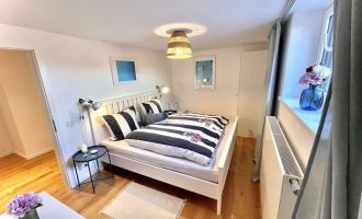 Zweites Schlafzimmer mit 180x200 Bett, Foto: Hüller