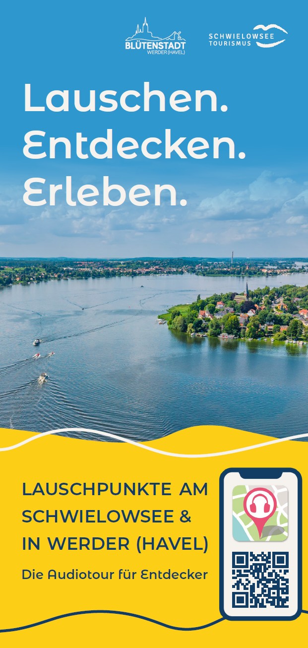 Geniessertouren Schwielowsee – Mit Fontane und Einstein rund um den Schwielowsee Lauschtour Schwielowsee Werder Cover