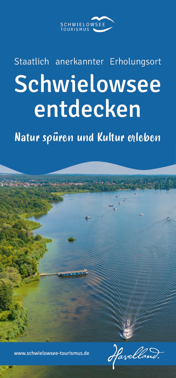 Flyer Schwielowsee entdecken Cover Schwielowsee entdecken 2021 Cover